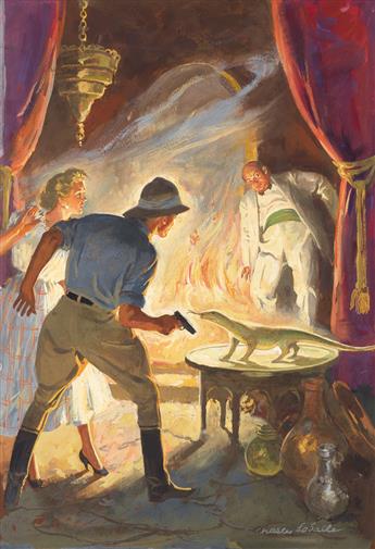 (PULP.) CHARLES LASALLE. The Golden Salamander.